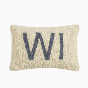 Wisconsin Hook Pillow